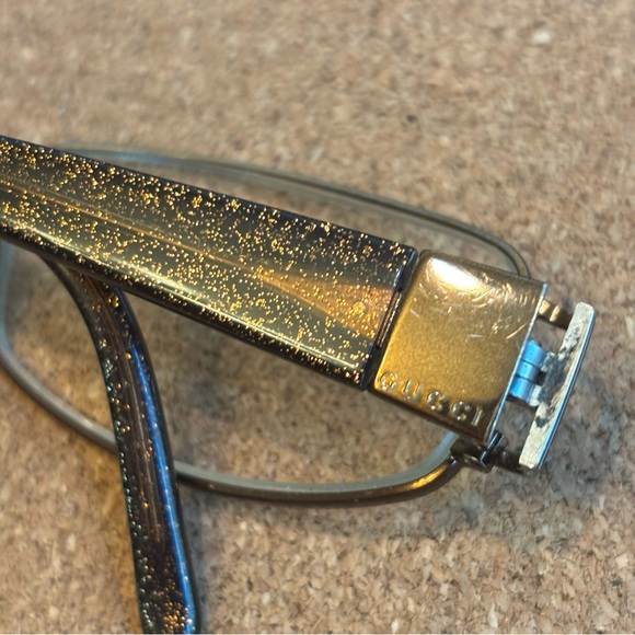 Gucci Eyeglasses Sparkle Brown GG 2779 Made In Italy 55 - 17 130 - Picture 7 of 8